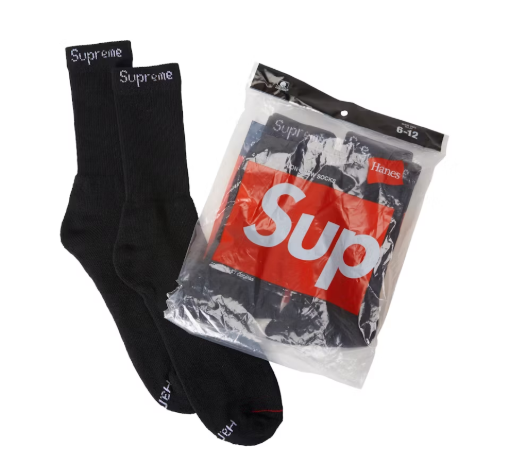 Pack Medias Negras Supreme