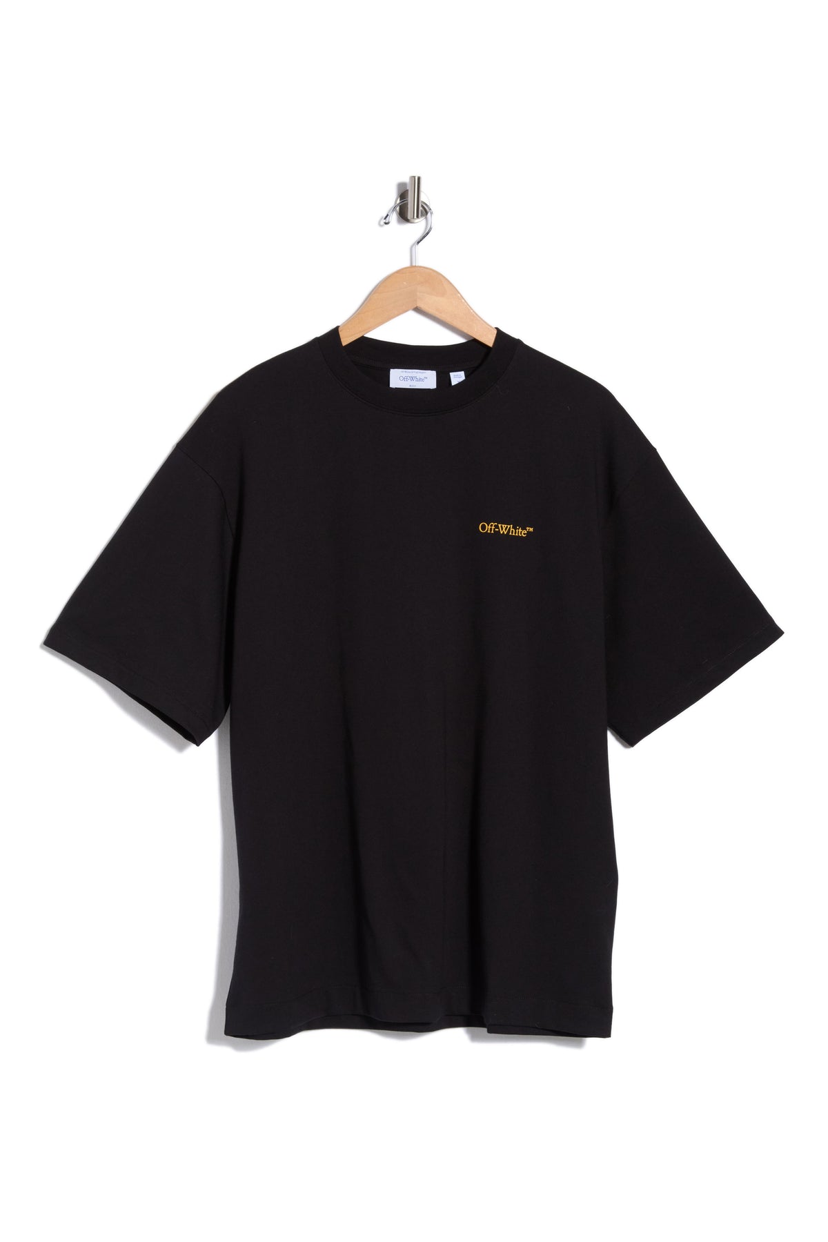 Off-White Tape Arrow Graphic T-Shirt Black Yelow