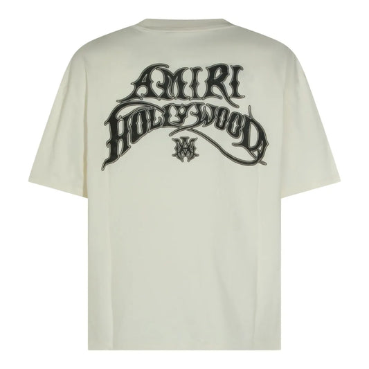 AMIRI Hollywood White Amiri T-Shirt