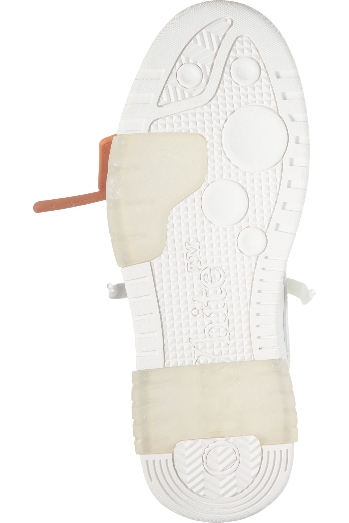 Off-White ooo Blanco "For Walking grafiti"