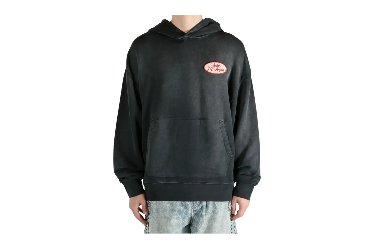 AMIRI Station Patch Oversized Hoodie