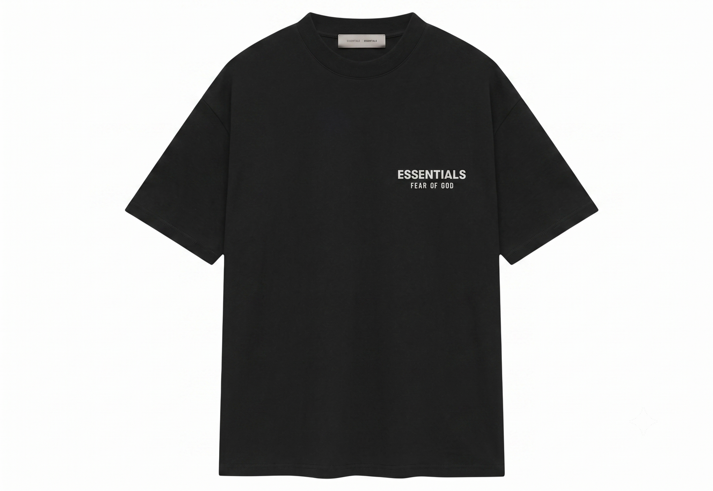 Fear of God Essentials Classic Fit T-Shirt 'Jet Black'