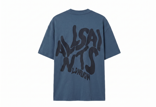 ALLSAINTS Orlando Logo Print Oversized T-Shirt