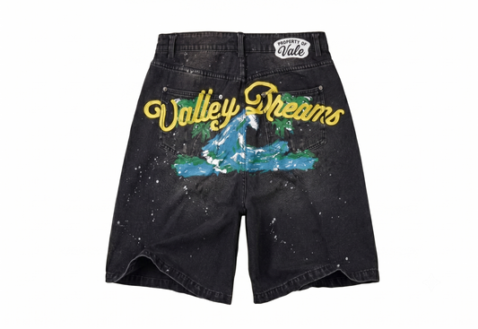 Vale Forever Paradise Jorts Black