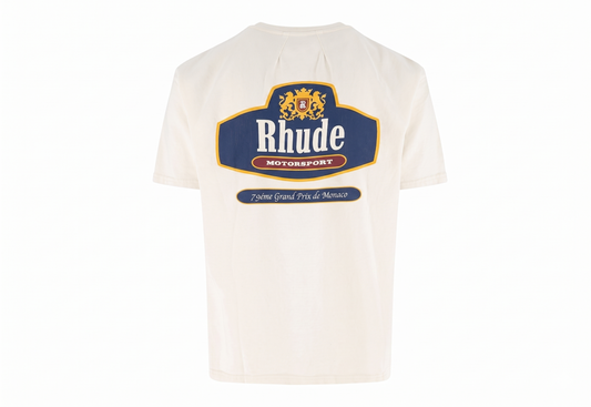 Rhude White Motorsport T-Shirt