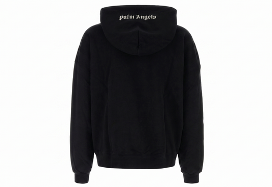 Palm Angels logo-embroidered hoodie