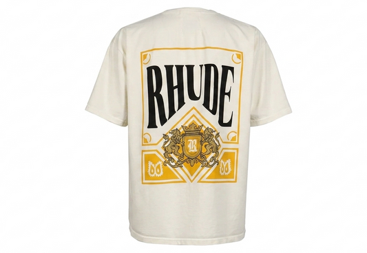 Rhude White Card T-Shirt