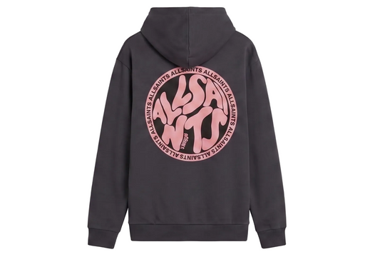 ALLSAINTS Distortion Graphic Hoodie
