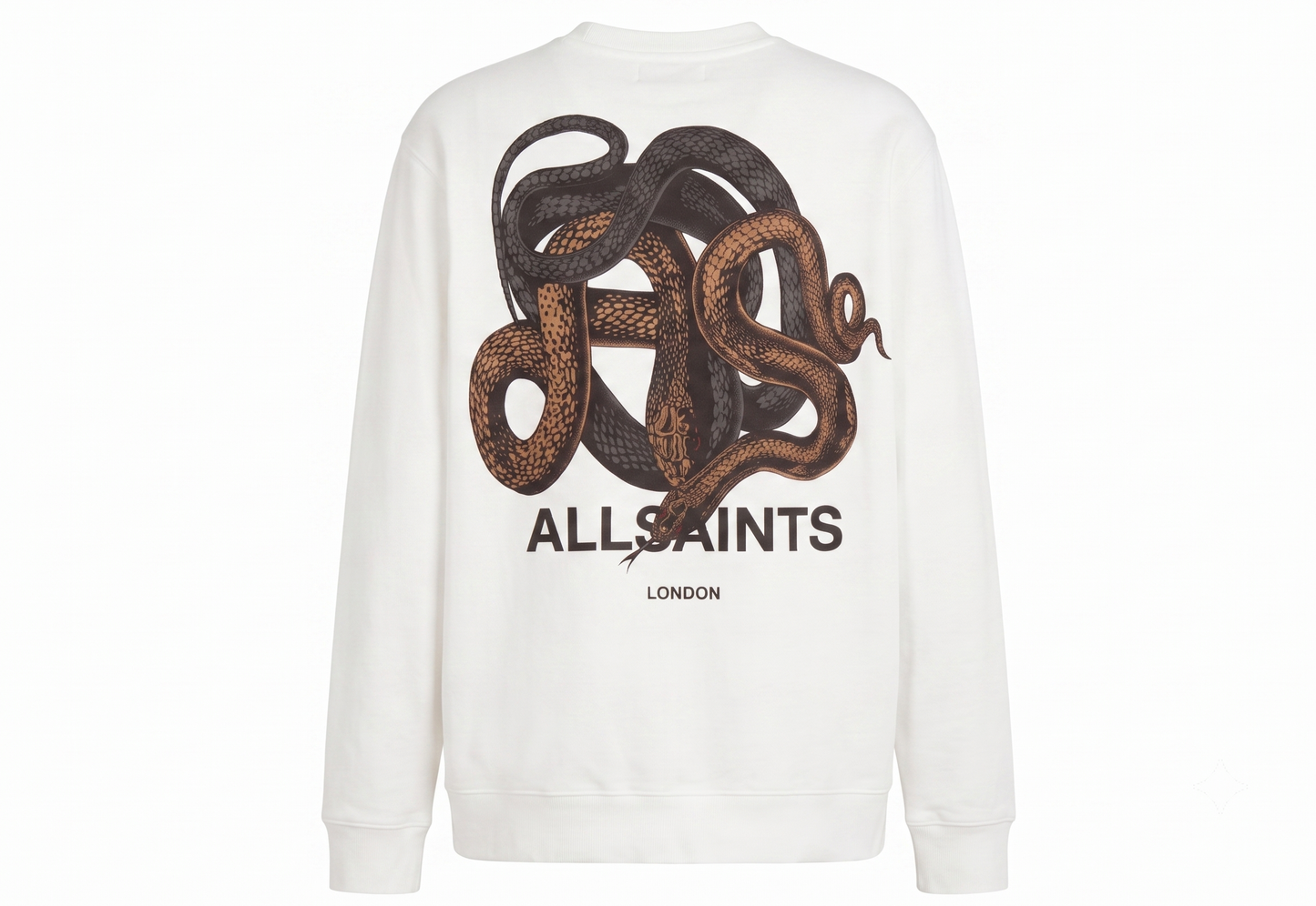 ALLSAINTS White Reticulate Sweatshirt