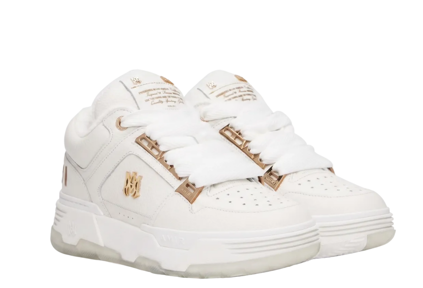 AMIRI MA-1 White Metallic