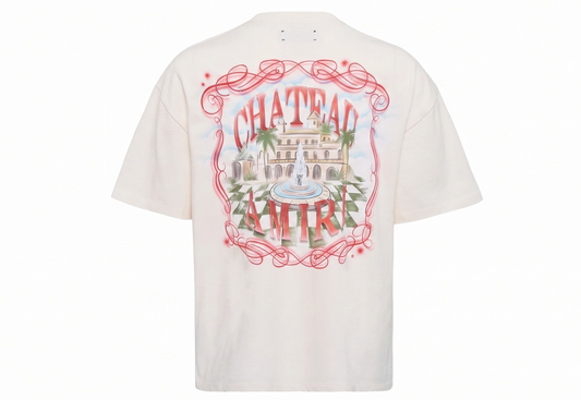 AMIRI CHATEAU SKETCH OVERSIZED TEE