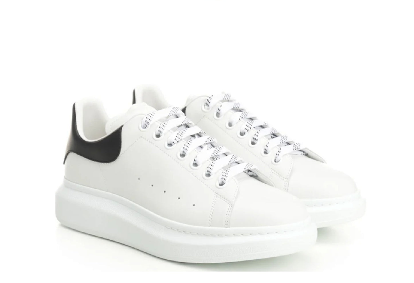 Alexander McQueen Oversized White Black