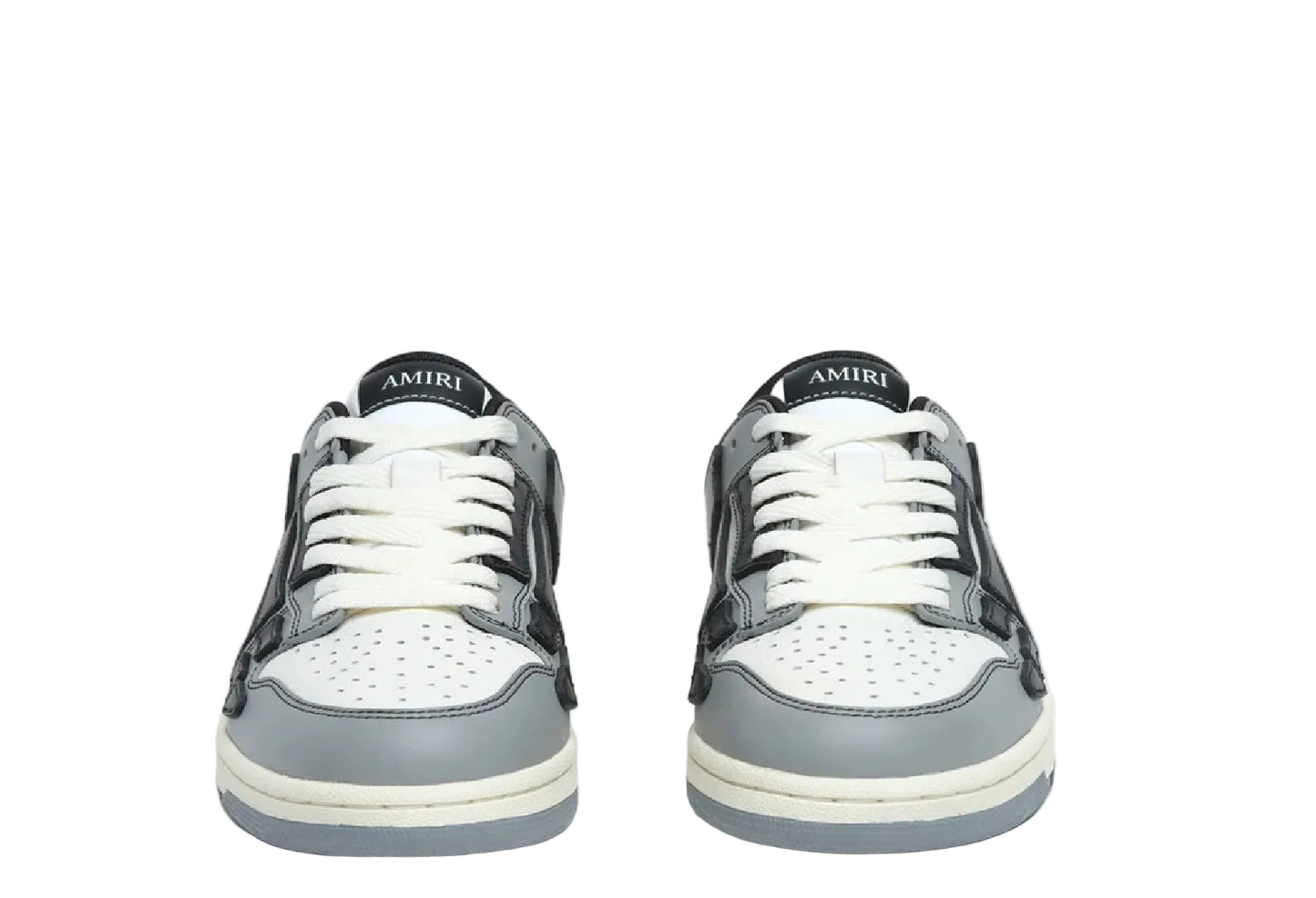 Amiri Skel Top Low White/Grey