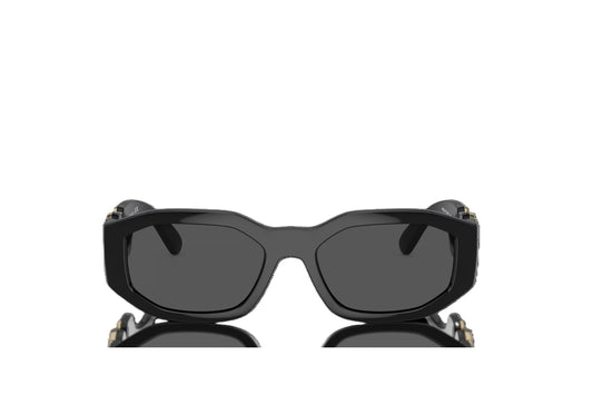 Versace Irregular Biggie Sunglasses Black/Gold