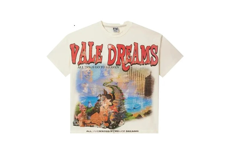 Vale Forever All Dogs Go To Heaven Tee 'Cream'