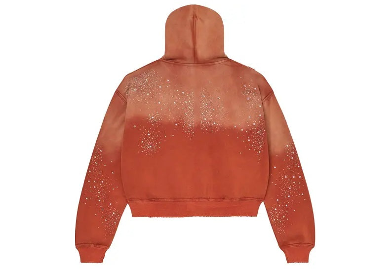 Vale Forever Classico Zip Up Hoodie 'Orange'