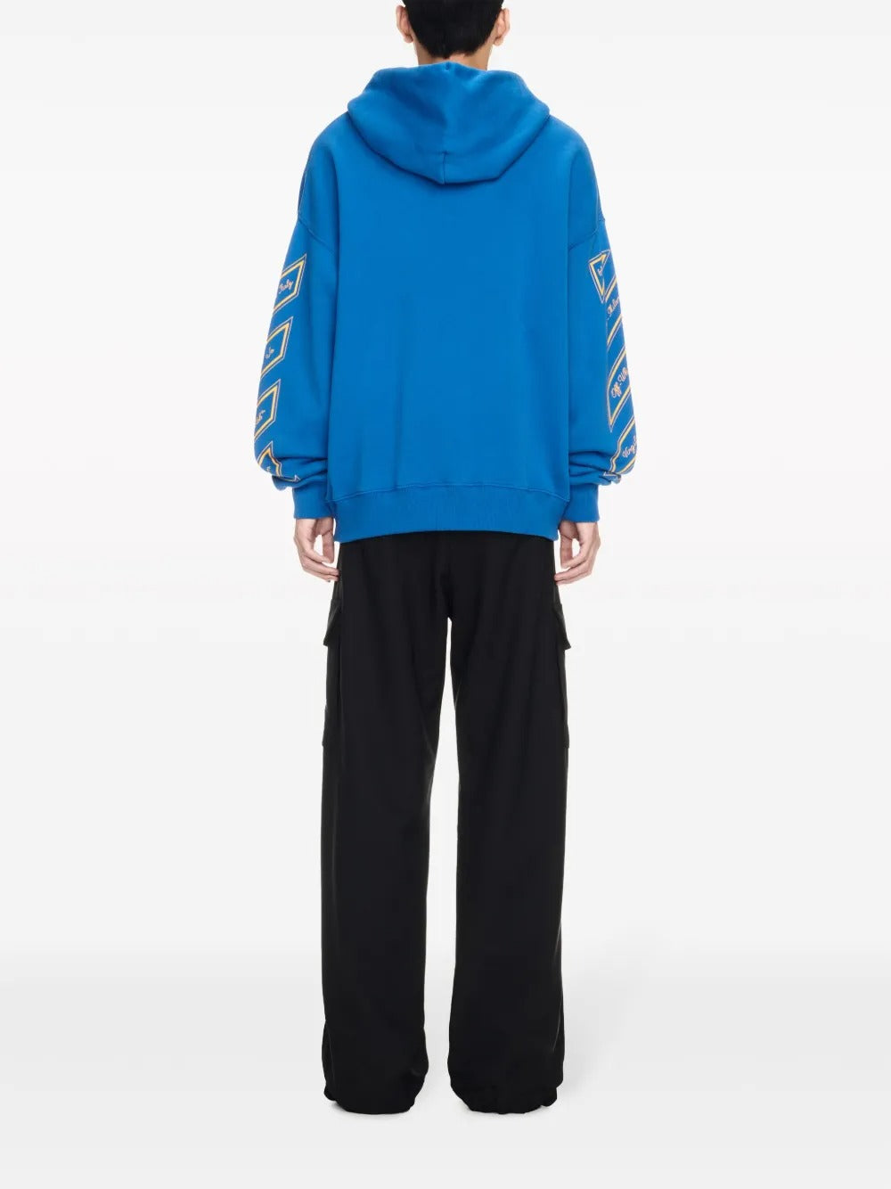 Off-White Brushed Cotton OW23 Skate Fit Hoodie