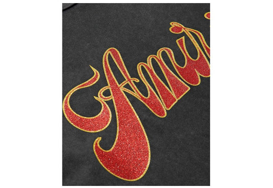 AMIRI T-Shirt Black Amiri Red