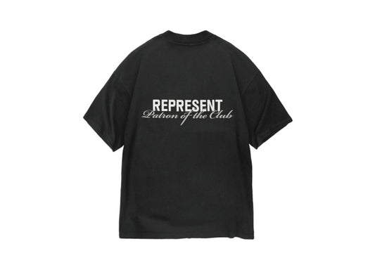 Represent Patron of the Club T-Shirt Black