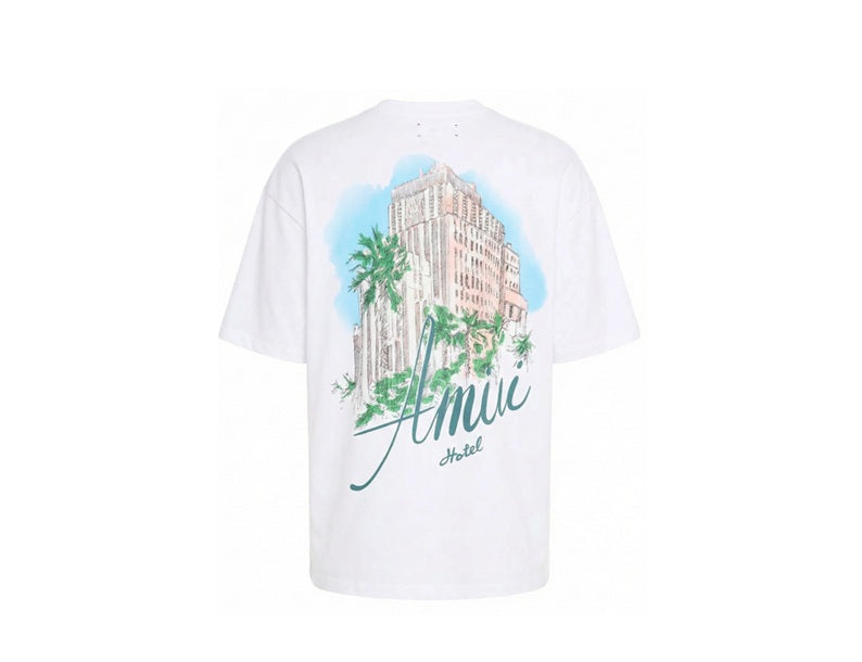 AMIRI Hotel Oversized T-Shirt White