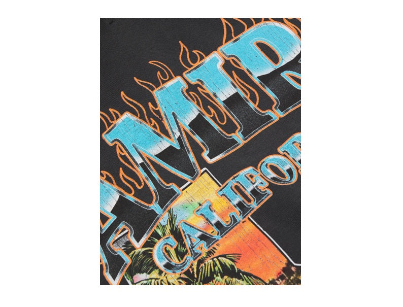 AMIRI Sunny Place Oversized T-Shirt Black