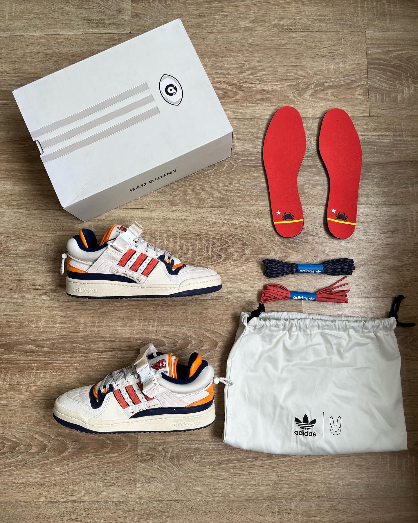 Adidas Forum Buckle Low -Bad Bunny Cangrejeros de Santurce