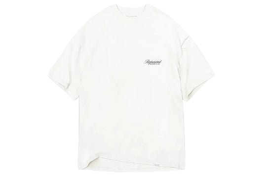 Represent Owners Club Script T-Shirt White