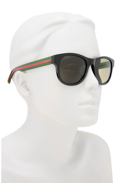 Gucci Sunglasses Square Black Green