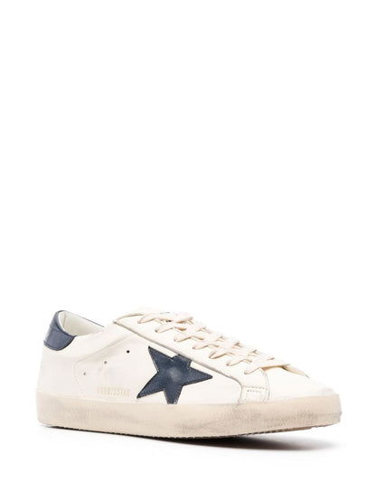 Golden Goose Super-Star Leather Sneakers White/Black