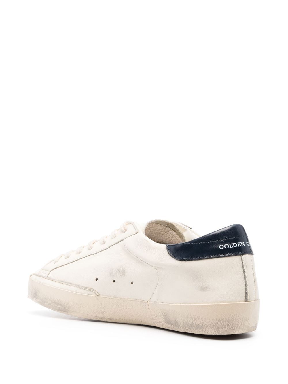 Golden Goose Super-Star Leather Sneakers White/Black
