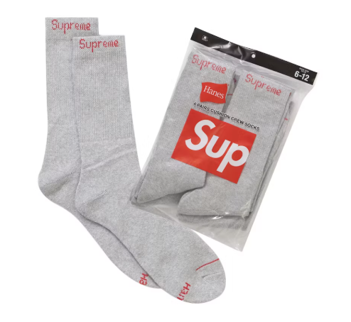Pack Medias Grises Supreme