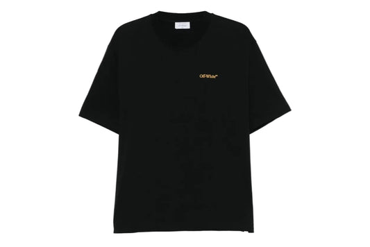 Off-White Tape Arrow Graphic T-Shirt Black Yelow