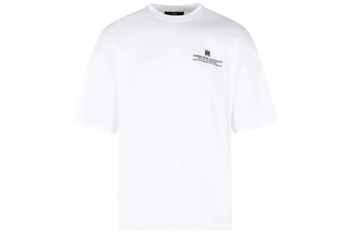 Amiri short sleeve Crewneck White "Holywood"