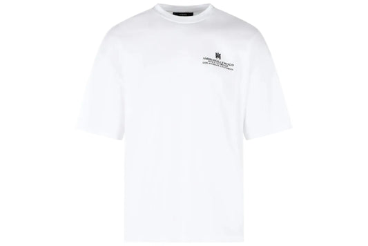 Amiri short sleeve Crewneck White "Holywood"