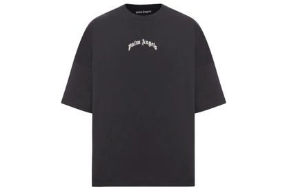 Palm Angels Black Classic Logo Over T-shirt