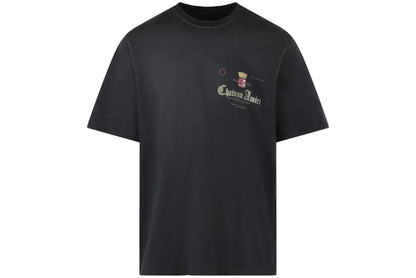 Amiri Logo-Printed Crewneck T-Shirt Black