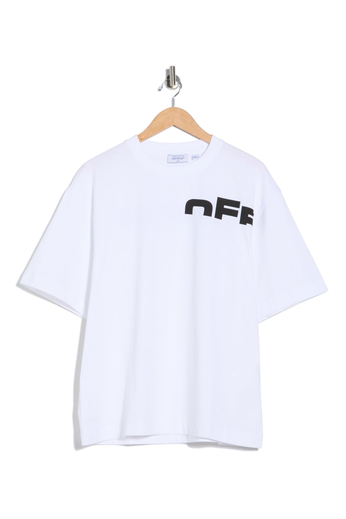 Off-White Logo Graphic T-Shirt White Black
