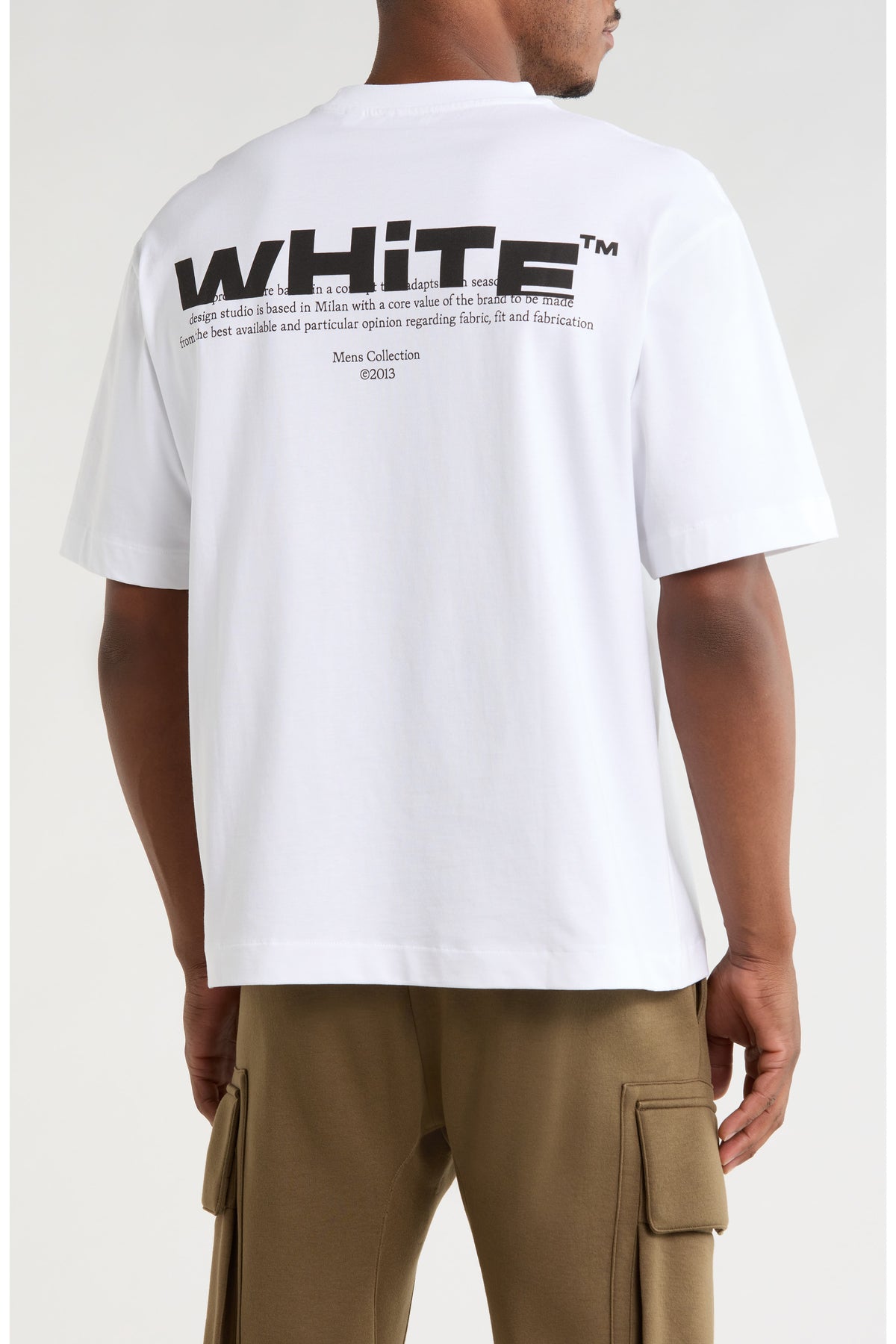 Off-White Logo Graphic T-Shirt White Black