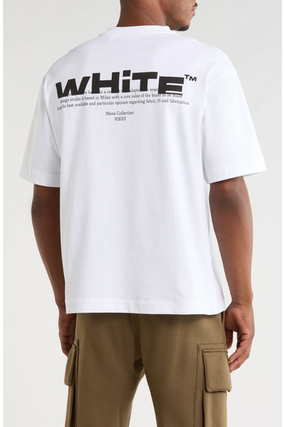 Off-White Logo Graphic T-Shirt White Black