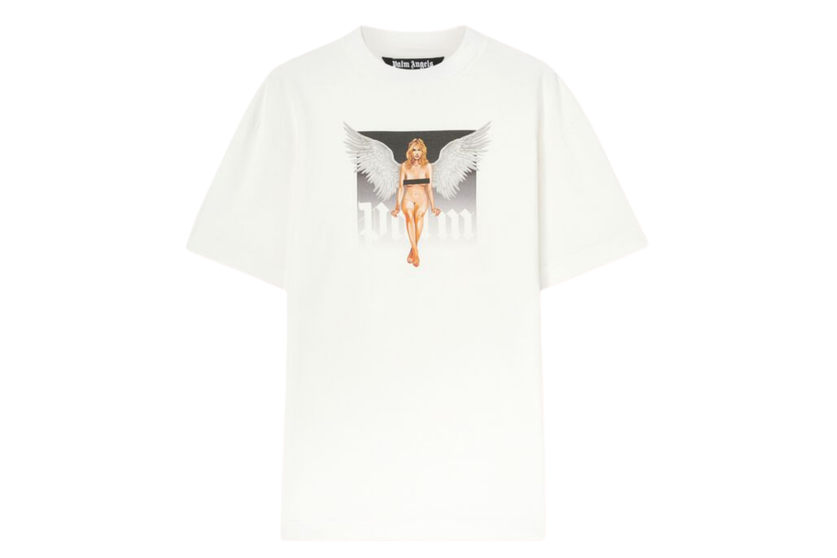 Palms Angels Crystal Pin Up Tee