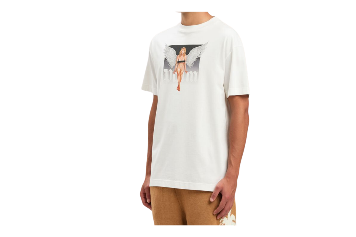 Palms Angels Crystal Pin Up Tee