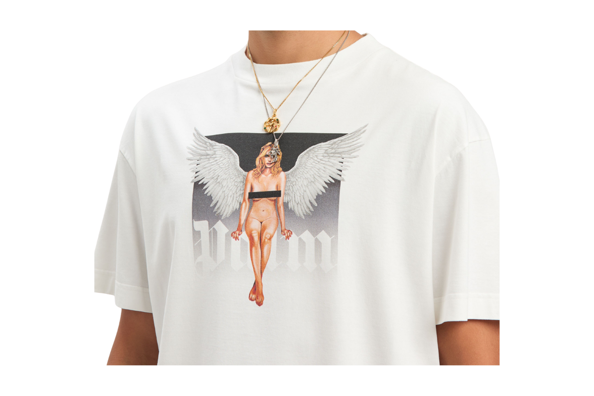 Palms Angels Crystal Pin Up Tee