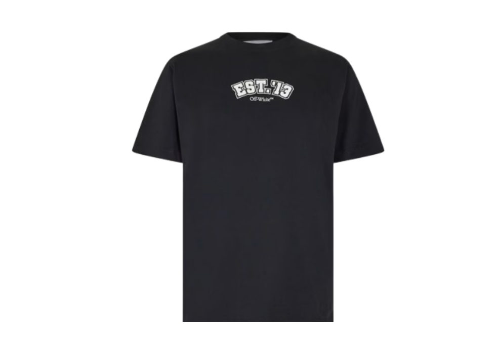 Off-White Logic T-Shirt Black Multi-logo