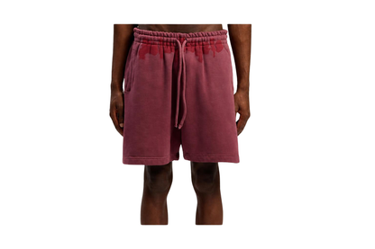 Palm Angels Spray Waist Logo Sweatshorts