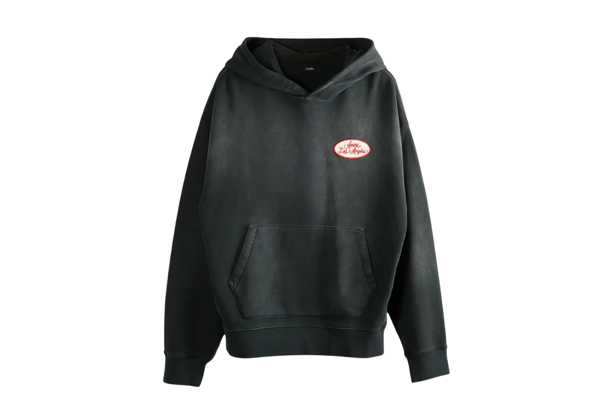 AMIRI Station Patch Oversized Hoodie