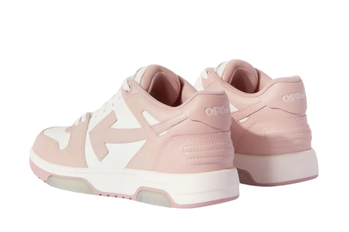 Off-White "OOO" Low Tops Pink White.