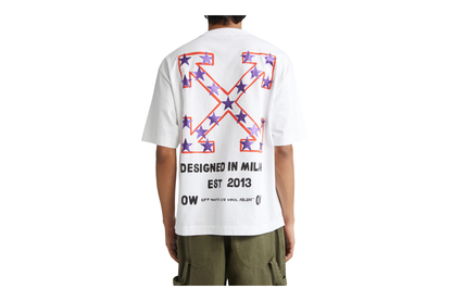 Off-White Star Arrow Skate Graphic Cotton