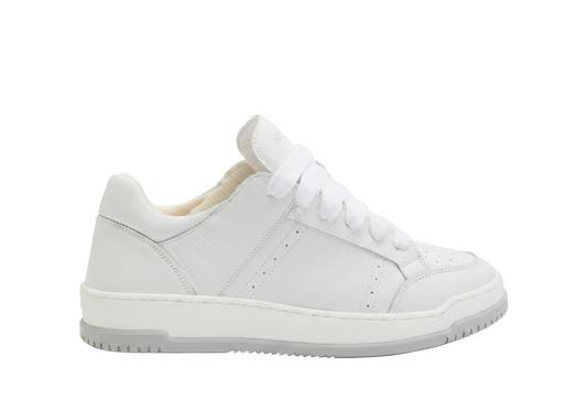 NUMERIS Arena Milk leather sneakers