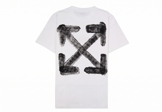 Off-White Spray Paint Arrow Graphic T-Shirt White