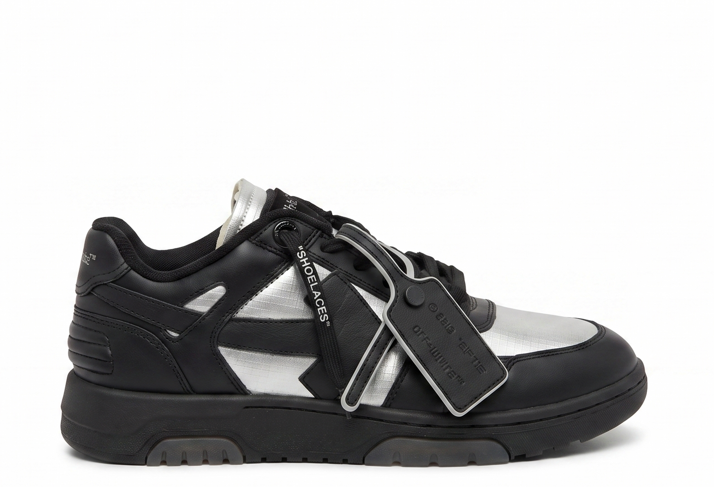 OFF-White OOO Black Grey metallic
